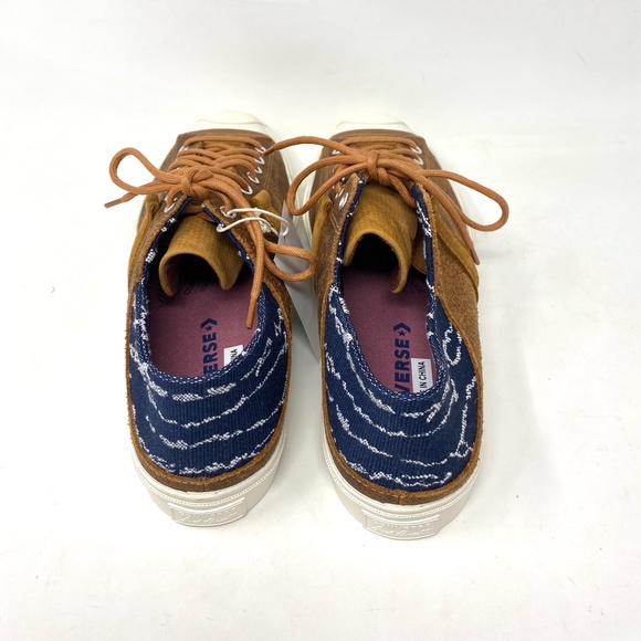 💖MEGA SALE💖Converse Jack Purcell Vantage Crush   Brown Leather Men’s  172932C - Picture 8 of 11